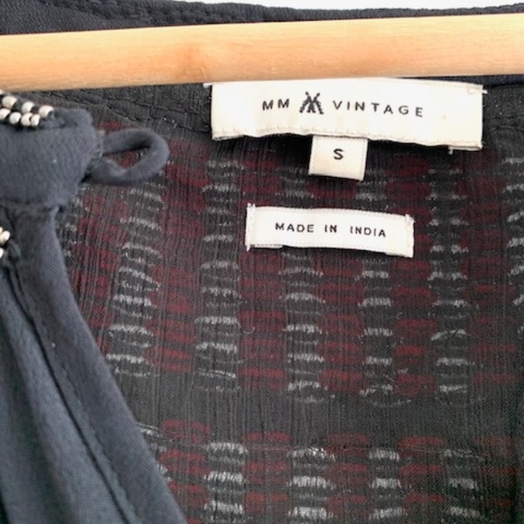 Embroidered Peasant Dress Tunic Belted Beaded Boho - Picture 13 of 13